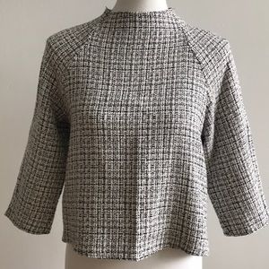 Zara 3/4 Sleeve Top - Size Small